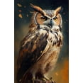 thumbnail image 1 of wooden puzzle Owl in a Natural Wooded Setting Intelligent Game Fit togather a magic Art for home Decoration or Prensent 1000 pieces, 1 of 5
