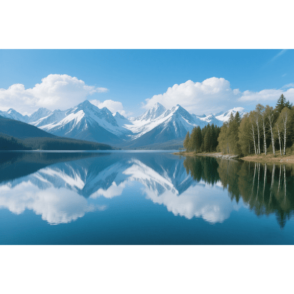 wooden puzzle Serene Alpine Lake Intelligent Game Fit togather a magic Art for home Decoration or Prensent 300 pieces