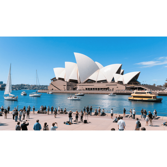 wooden puzzle Sydney Opera House in the Sun A Coastal Gem Intelligent Game Fit togather a magic Art for home Decoration or Prensent 1000 pieces