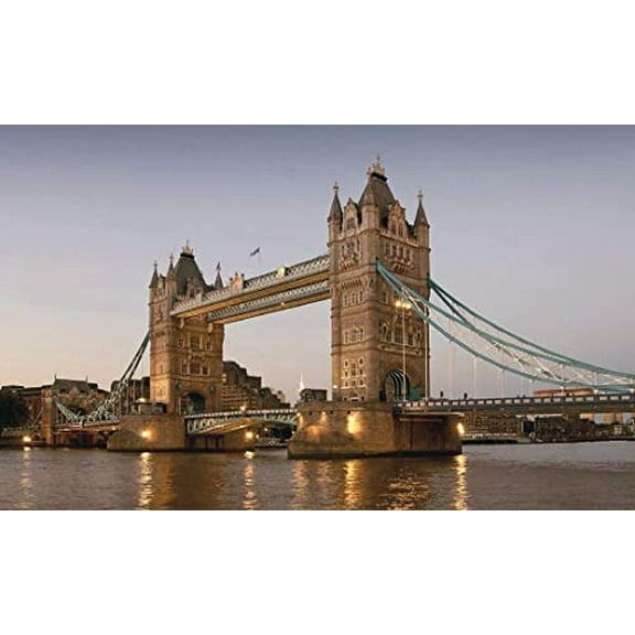 wooden puzzle Tower Bridge in London Intelligent Game Fit togather a magic Art for home Decoration or Prensent 500 pieces