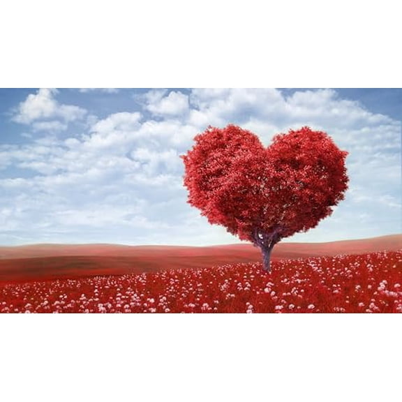 wooden puzzle Tree in Field Intelligent Game Fit togather a magic Art for home Decoration or Prensent 500 pieces