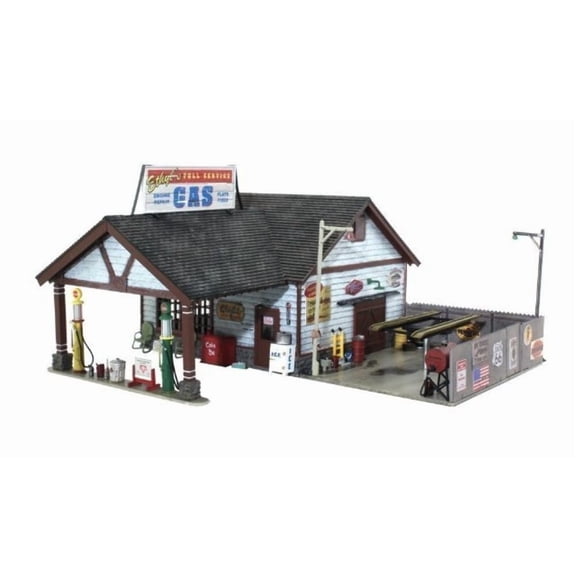 Woodland Scenics WOOBR4935 N Built-Up Ethyl's Gas & Service