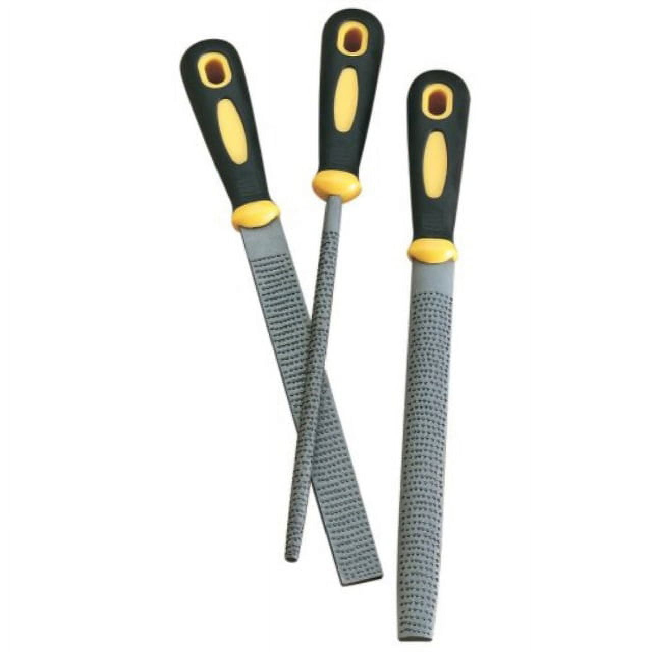 Small Rasp Set Woodstock Rasp Set With Rubber Handles 3Pc - Walmart.com
