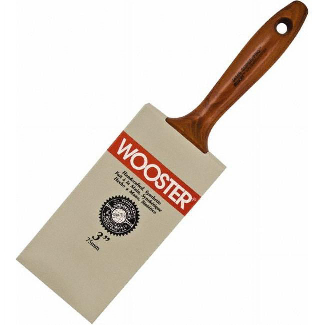 wooster brush j42093 super/pro bison wall paintbrush, 3inch