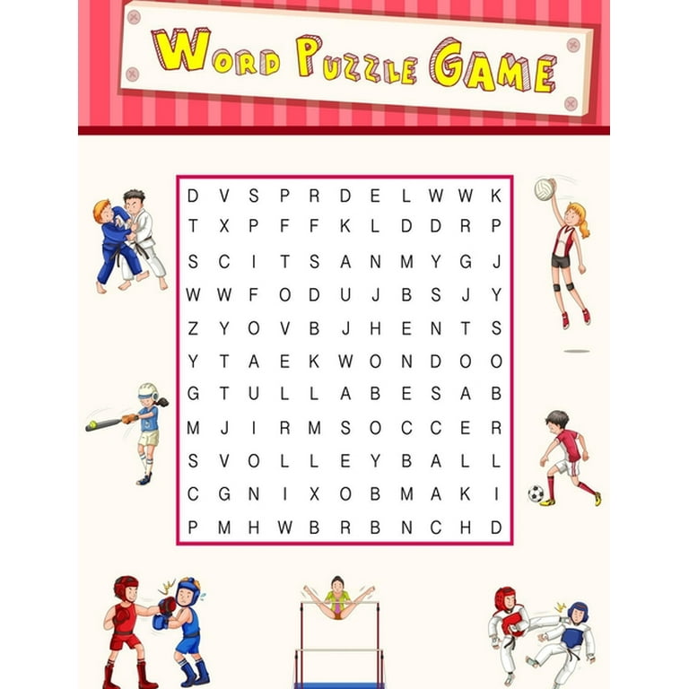 word puzzle game: puzzle book sets for adults word search puzzle