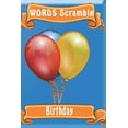 thumbnail image 1 of word scramble Birthday : Word scramble game is one of the fun word search games for kids to play at your next cool kids party, 1 of 1