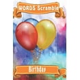 thumbnail image 1 of word scramble Birthday: Word scramble game is one of the fun word search games for kids to play at your next cool kids p, (Paperback), 1 of 1