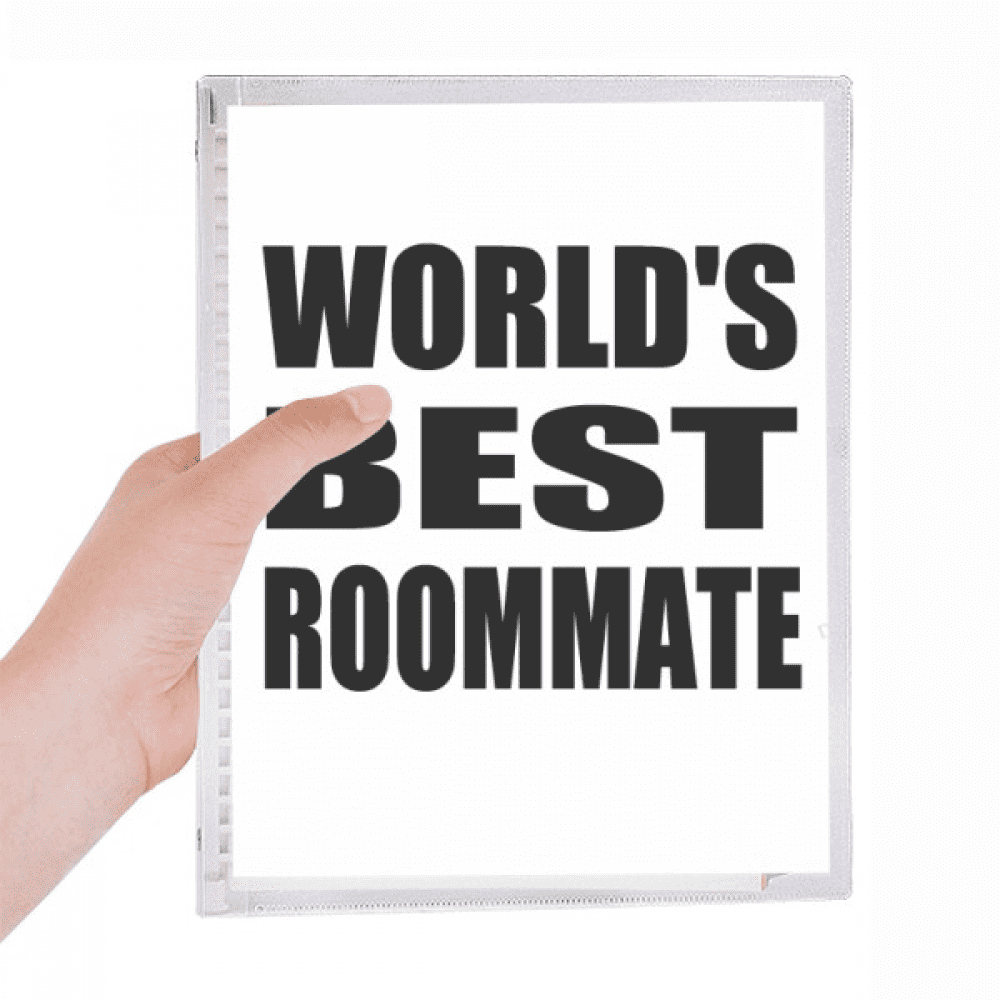 world's best roommate graduation season notebook loose diary refillable journal statiry