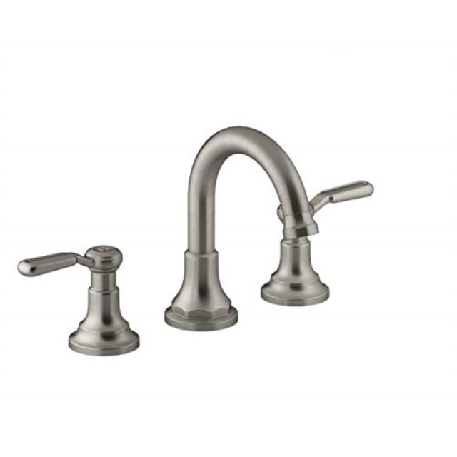 Vibrant Brushed Nickel 8" Widespread Bathroom Faucet