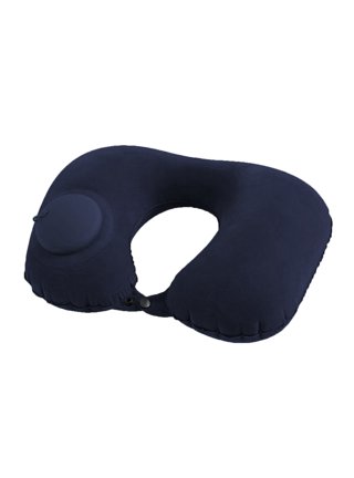 Pvc Inflatable Travel Sleeping Pillow Portable Cushion Neck Pillow Resting  Pillow On Airplane Car Bus Pillow Head Support Pillow Ns2