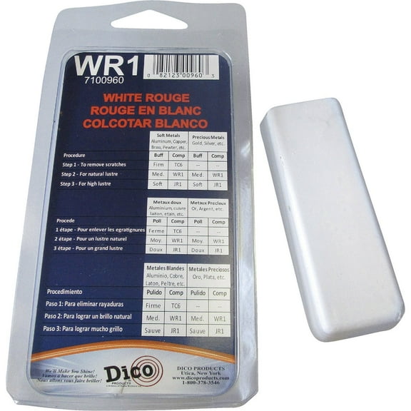 Dico Buffing Compound Wr1 Scratch Buff - Paste for Automotive Polish - Pack Of 1, White