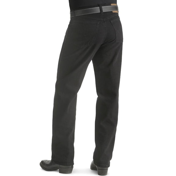 Wrangler Workwear 35002 Relaxed Five Pocket Jean-Black-46-36