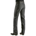 thumbnail image 1 of wrangler men's cowboy cut slim fit jean, charcoal grey, 36w x 30l, 1 of 2