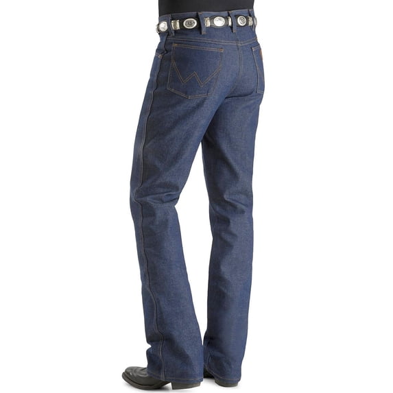 wrangler men's western regular bootcut jean, navy, 36x30