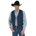thumbnail image 1 of Wrangler Unlined Denim Vest - Mens Jacket  - 74130Pw, 1 of 2