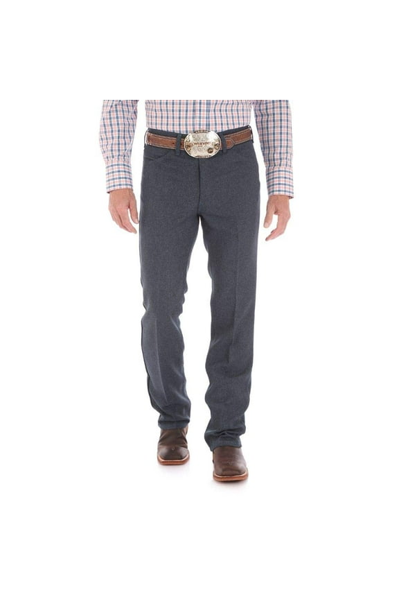 Men's Wrancher Dress Jeans Hthr Blue 36W x 34L