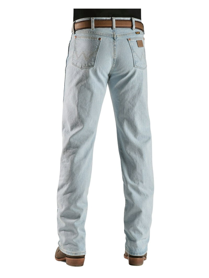 wrangler mens 13mwz cowboy cut original fit jean, gold buckle