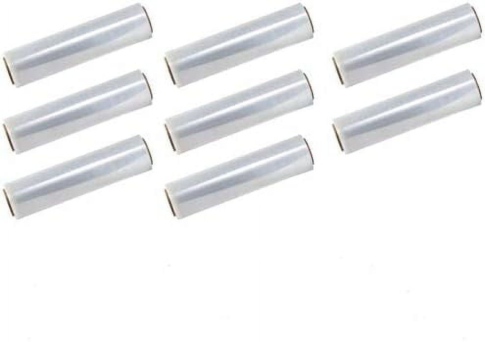 wrap Moving heavy duty plastic wrap clear 18 Inch x 1200 Feet 80 Gauge for moving 8 pack. large