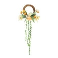 wreath hangers unique design Easter Egg Wreath Rattan Ring Artificial