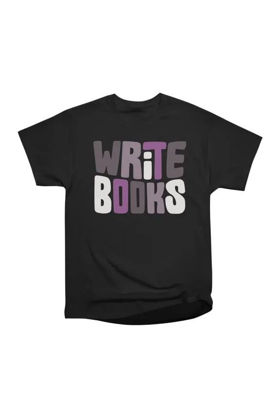 write ace books T-Shirt Tee Gift For Him Merch For Her Apparel For Friend