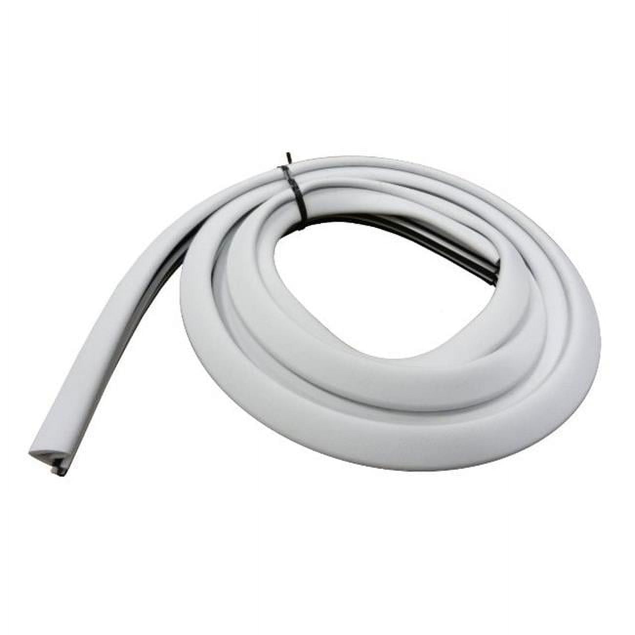 ws045 White Platinum Replacement Door Weatherstrip, 84 in.
