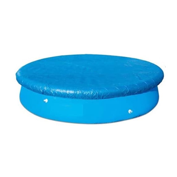 wsevypo Dustproof Lightweight Pool Covers, PE Blue, 6 ft