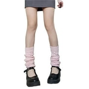 wsevypo Women's Cable Knit Leg Warmers for Knee High Socks in Winter