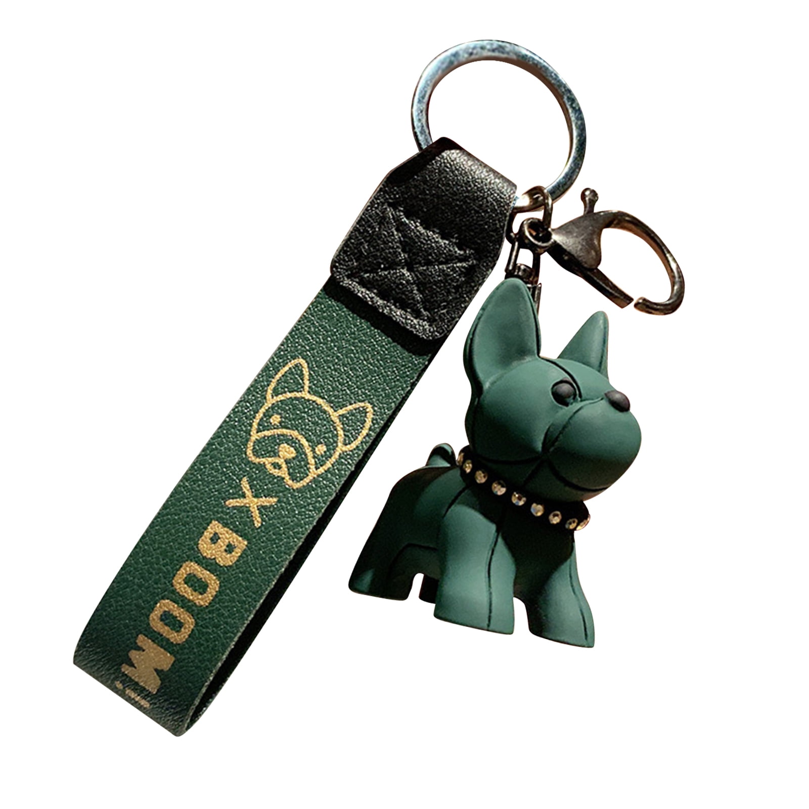 wspthus Puppy Key Chain Female Creative Cute Dog Key Chain Male Car