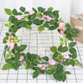 thumbnail image 1 of wtgtog 130cm Simulated Rose Vines, Artificial Flowers for Living Room Ceiling, Plastic Winding Plants Create Spring Vitality, Ideal for Home Office Wedding Party, Easy to Match, 1 of 3