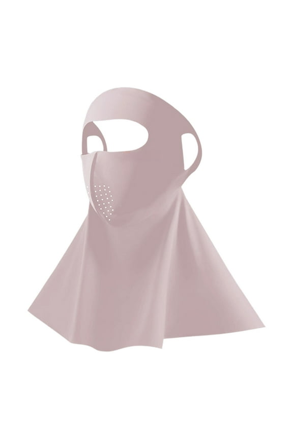 Back to School Supplies Full-Face And Neck Mask - Long Wide Breathable And Ultravioletray-Protective Class Supply List Pink