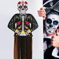 thumbnail image 1 of wtgtog Day of the Dead Extra Large Banners, Weather-Resistant Paper Plastic Laminate Decor, Prestrung with Durable Cords, Ideal for Altar Wall Festival Party Decor, 1 of 6