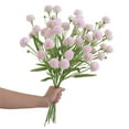 thumbnail image 1 of wtgtog Imitation Flower Artificial Flowers, Home Decoration Wedding Handheld Flower Wall, Lifelike Vibrant Design for Party Office Shop and Garden, 49cm Length Easy to Arrange, 1 of 6