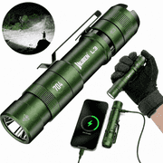 wuben L3 Rechargeable Flashlight, High Lumen,5 Light Modes, USB-C Fast Charging, Waterproof Portable Flashlight for Camping, Emergency, Home and Outdoor Use
