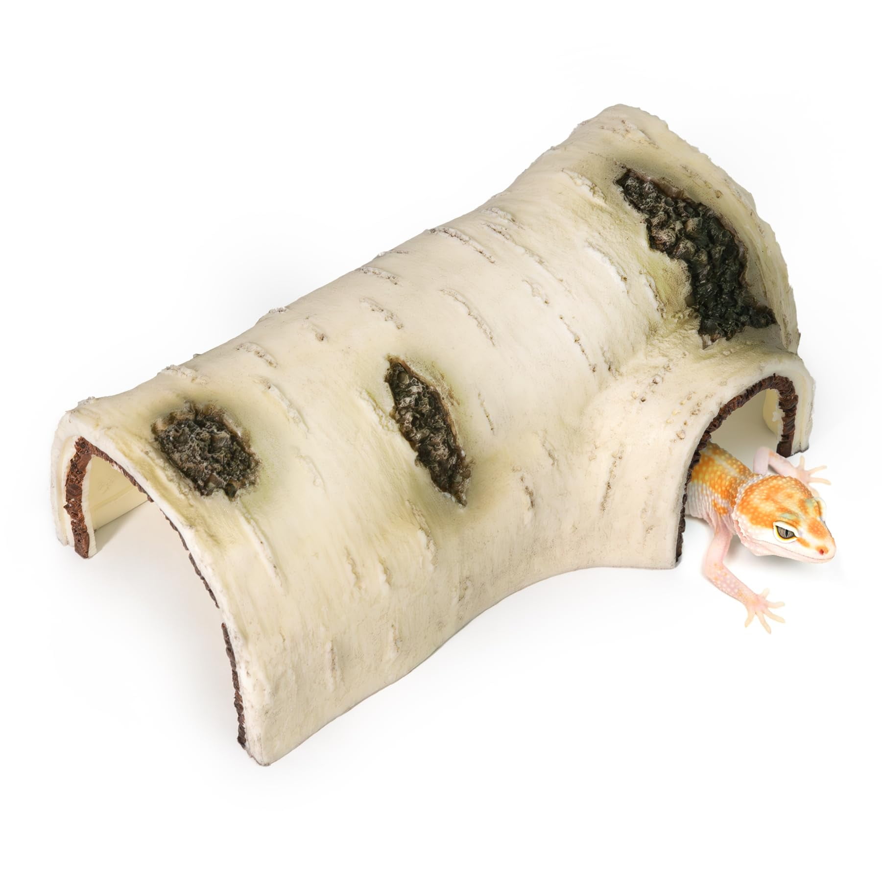 View of wuhaoyue Reptile Hideout for Terrariums,Bearded Dragon Cave,Hermit Crab ...