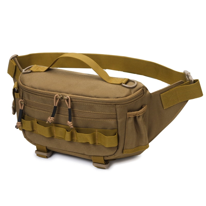 Fishing Bear Chest Bag
