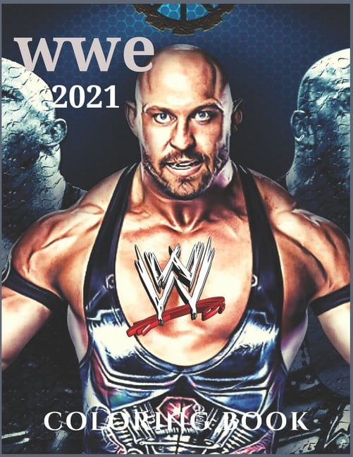 wwe : Coloring Book for Kids and Adults with Fun, Easy, and Relaxing