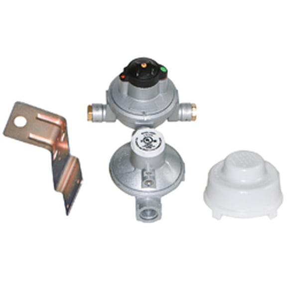 www.rvpartscountry.com C6G-52A8900010 White 5.00x3.50 inches Multi, RV Propane Regulator