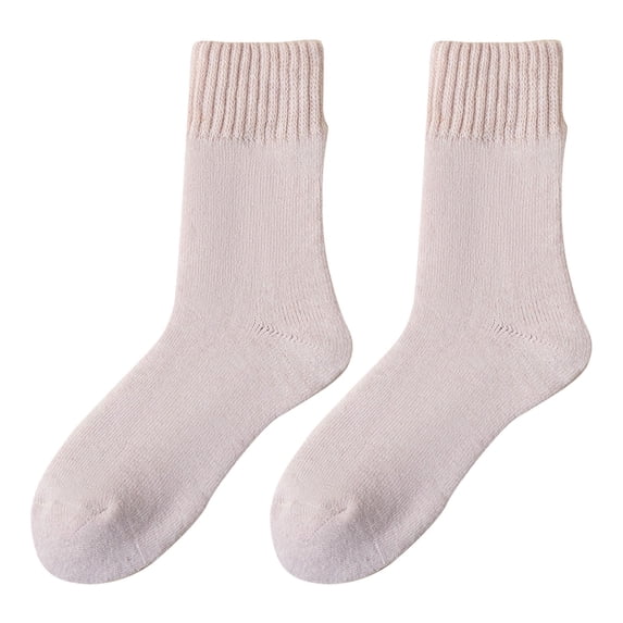 wxqfashion Socks for Women Unisex Thermal Heated Winter Boot Socks Insulated Cold Weather Warm Fuzzy Thick Cushioned Athletic Casual Socks Holiday Gifts