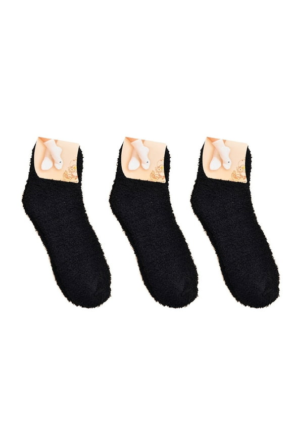 Socks for Women Women Fuzzy Cozy Slipper Socks Warm Soft Winter Plush Home Sleeping Non Slip Thick Casual Socks