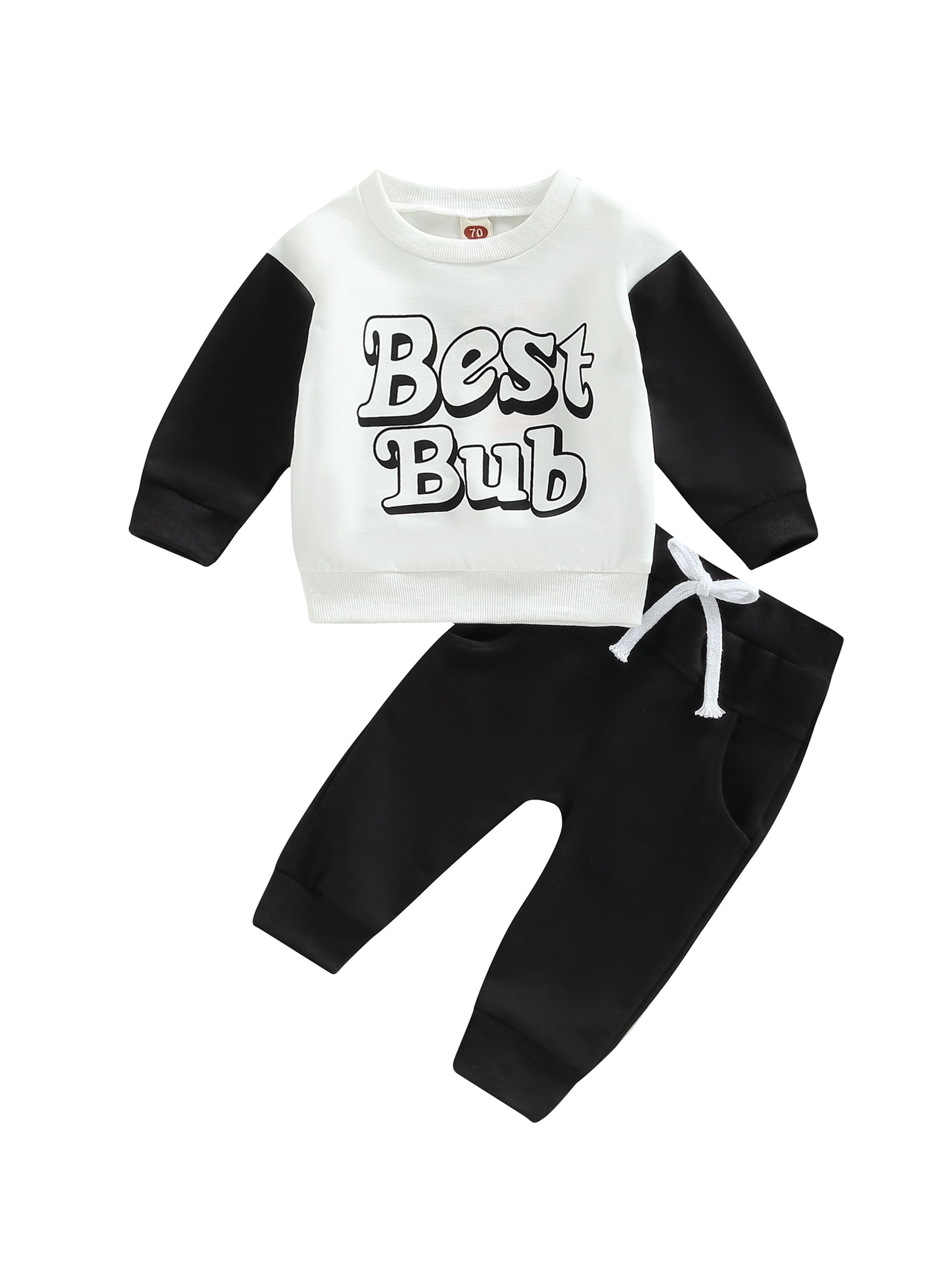 2pcs Baby Boy 95% Cotton Long-sleeve Colorful Letter & Sunglasses Print Sweatshirt and Camouflage Pants Set