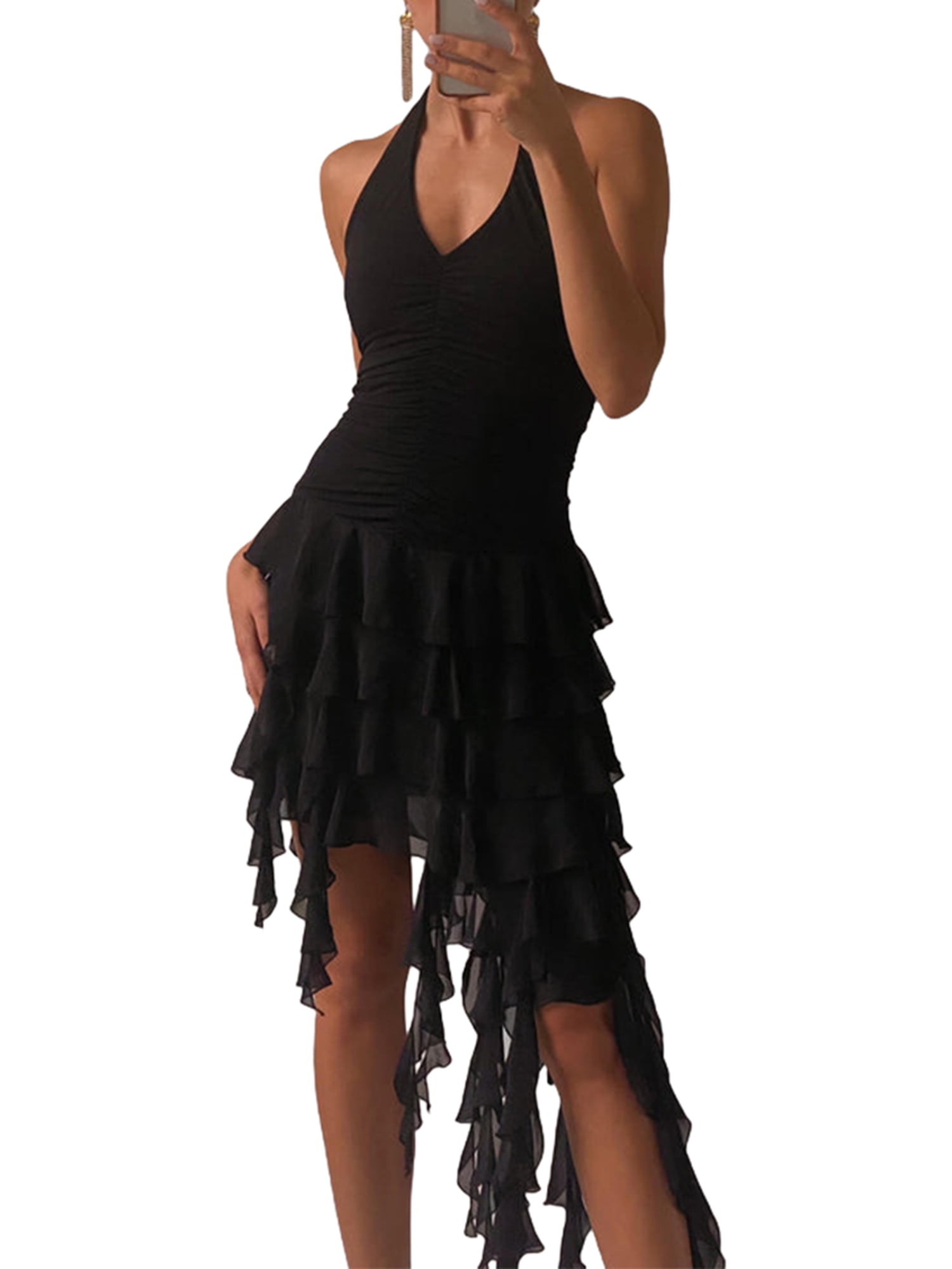https://i5.walmartimages.com/seo/wybzd-Women-Tassels-Ruffle-Long-Dress-3D-Floral-Off-Shoulder-Mesh-Dress-Elegant-Sleeveless-Backless-Party-Tube-Dress-Black-S_32322bf1-7bd9-40bf-8abe-65668ac433d6.4c2a895fdd1f859b811ee2f34e66e74a.jpeg