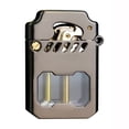 thumbnail image 1 of wycnly Clearance Lighter Mecha Metal Rocker Lighter Transparent Tank Kerosene Lighter Metal Portable Lighter Windproof Lighter Lighters Gifts for Men Women, 1 of 6