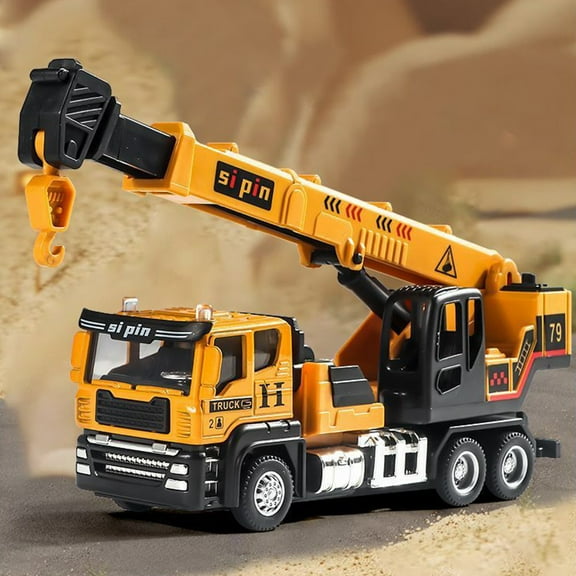 wycnly Kids Toys Inertial Alloy Engineering Vehicle Series for Boys Excavator Concrete Tanker Truck and Bulldozer Toys for Ages 3-6 Toys for Boys