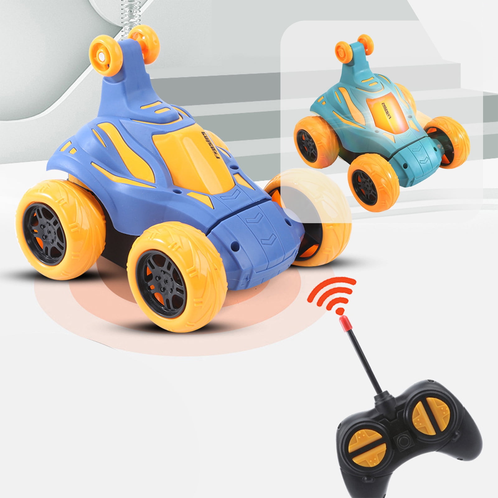 wycnly Kids Toys Remote Control Car, RC Stunt Car Invincible 360 ...