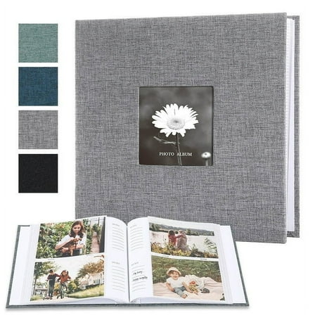 wycnly Photo Album with Writing Space Home Clearance