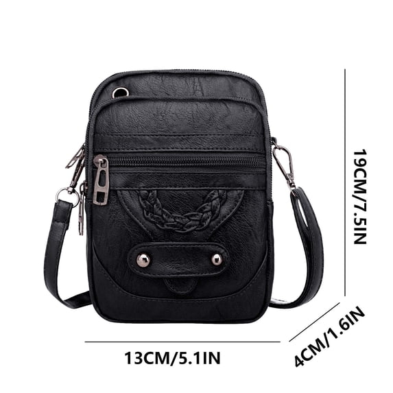 wycnly Shoulder Bag Mini Small Bag Multi-compartment Large Screen Cell Phone Bag Women' Cell Phone Bag Coin Purse Home Clearance