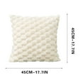 thumbnail image 1 of wycnly Weaving Snowflake Velvet Solid Color Pillow Office Sofa Lumbar Support Pillow Bedside Support Pillowcase Cushion Home Clearance, 1 of 7