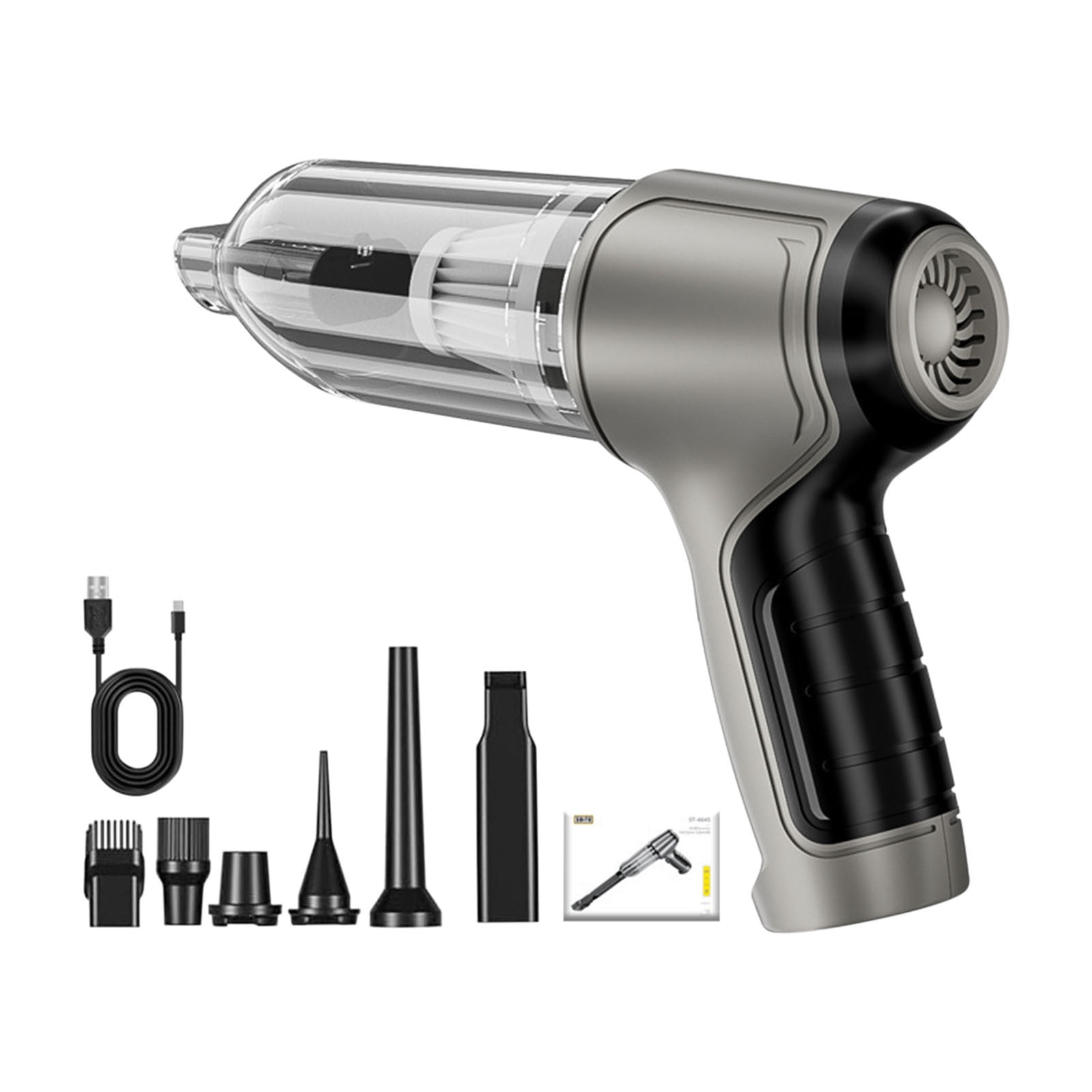 wznxdo 2025 Hot Sale Brushless Adjustable Handheld Wireless Car Vacuum Cleaner Home Gift