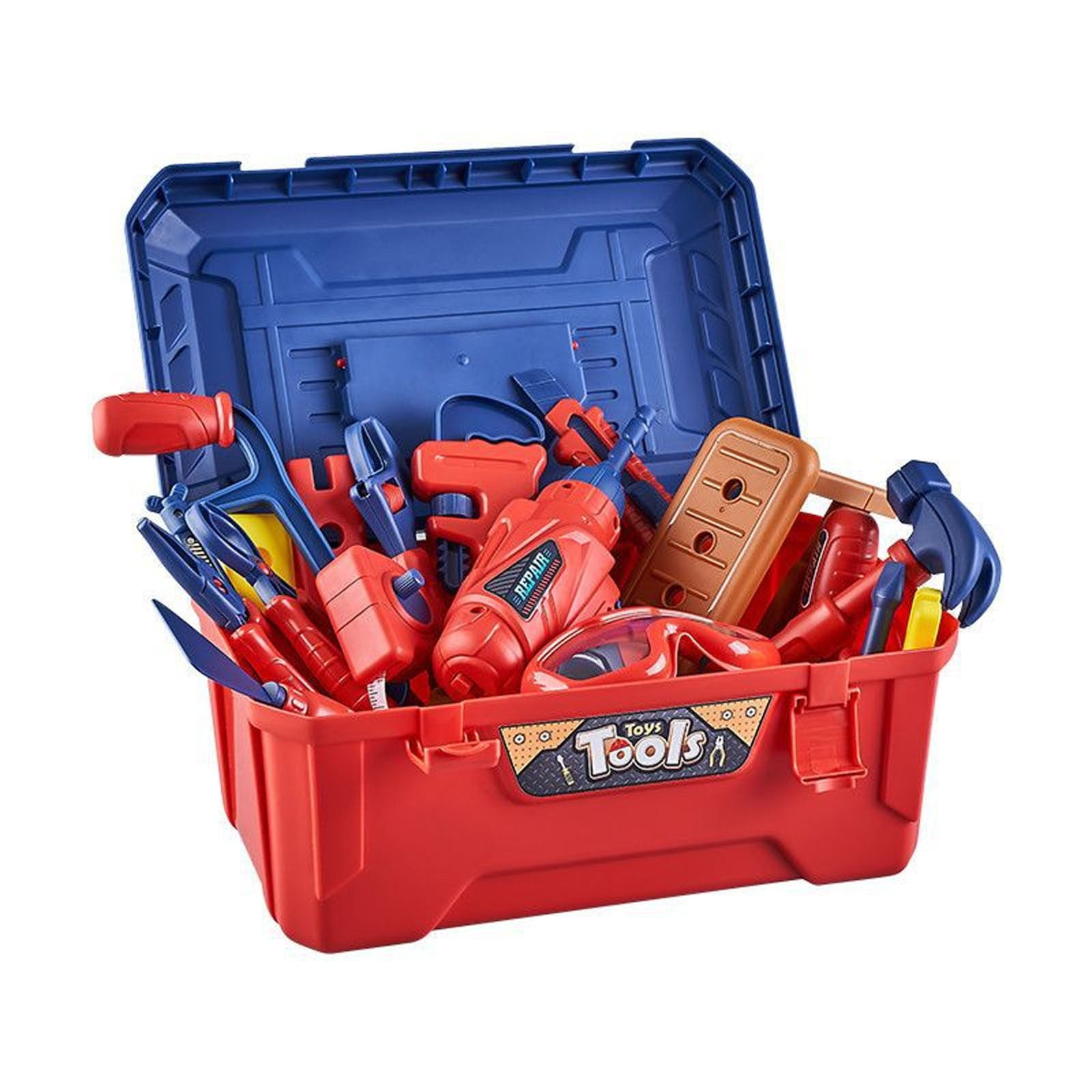 wznxdo 2025 Hot Sale Kids Tool Set 48 Pcs Kids Tool Set Pretend Play ...
