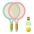 thumbnail image 1 of wznxdo Children's Badminton Racket Toys Set 2 Rackets 1 Tennis Ball 1 Badminton Ball Badminton Racquet Sets for Kids Indoor/Outdoor Sport Game, 1 of 1